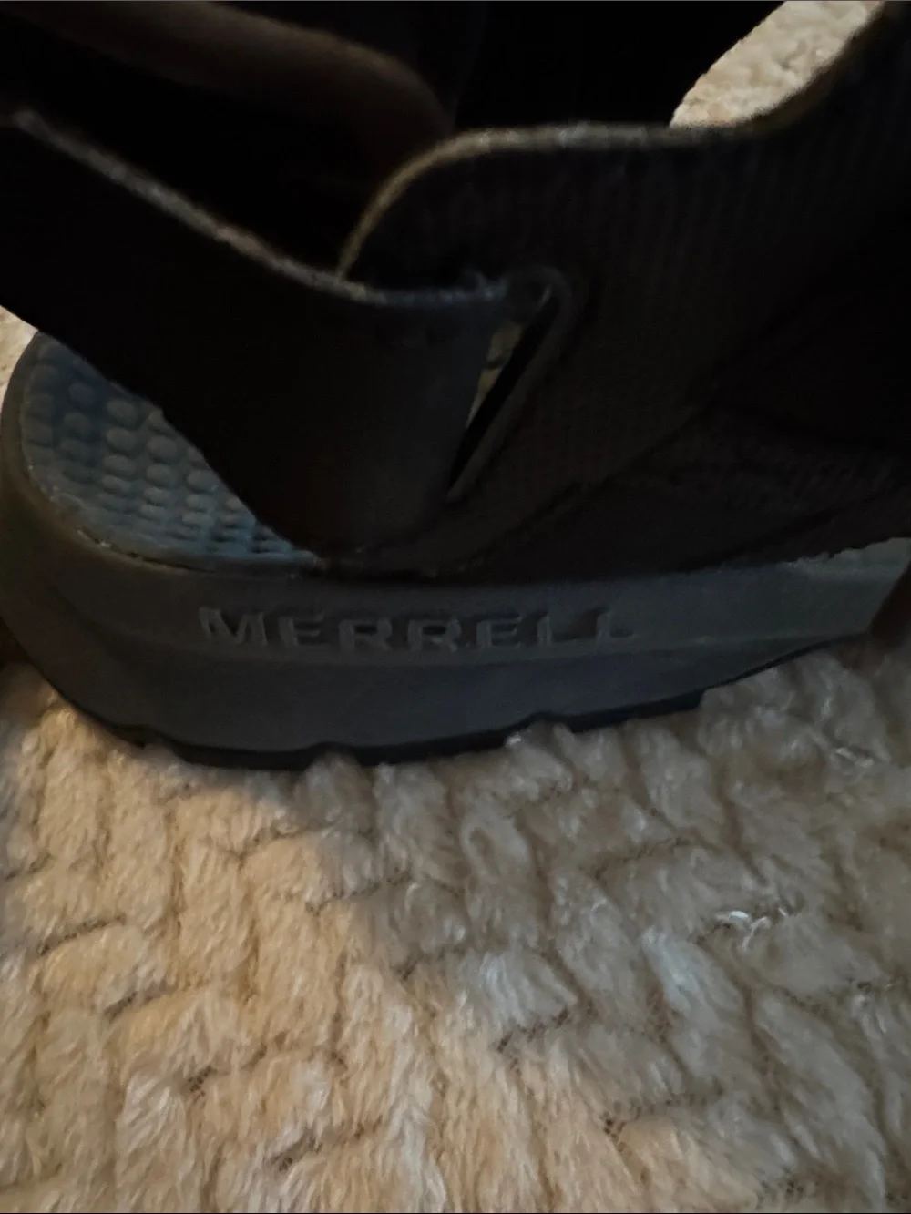 Merrell Men's‎ Cedrus Convert 3 hiking  Black Open-Toe Velcro Sport Sandals 11